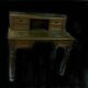 Bureau style directoire cuir vert