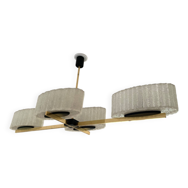 Suspension à 4 bras Maison Arlus, années 50-60