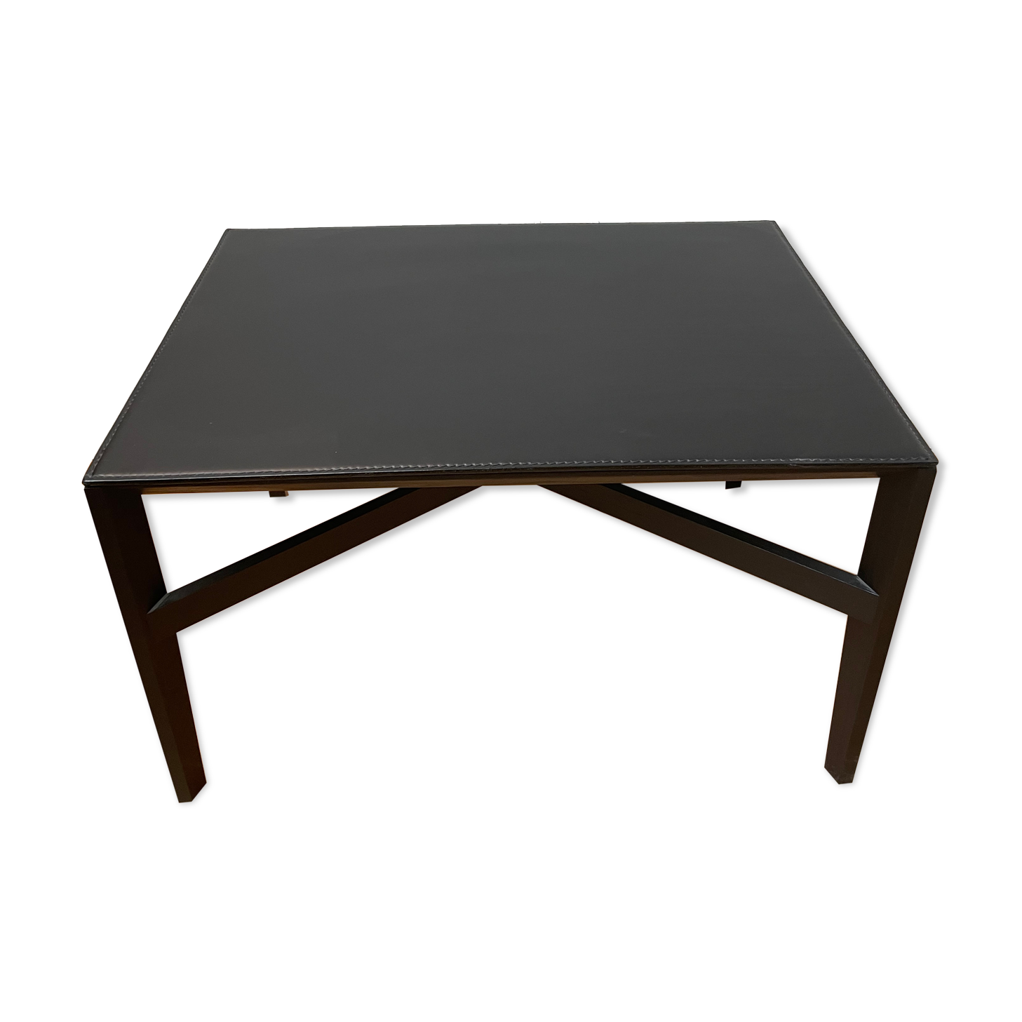 Cassina leather coffee table