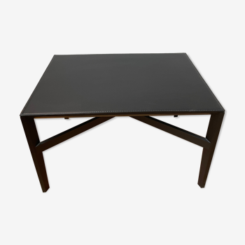 Cassina leather coffee table