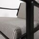 2x wooden Scandinavian arm chairs