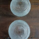 Pair of 60s wall/ceiling lights