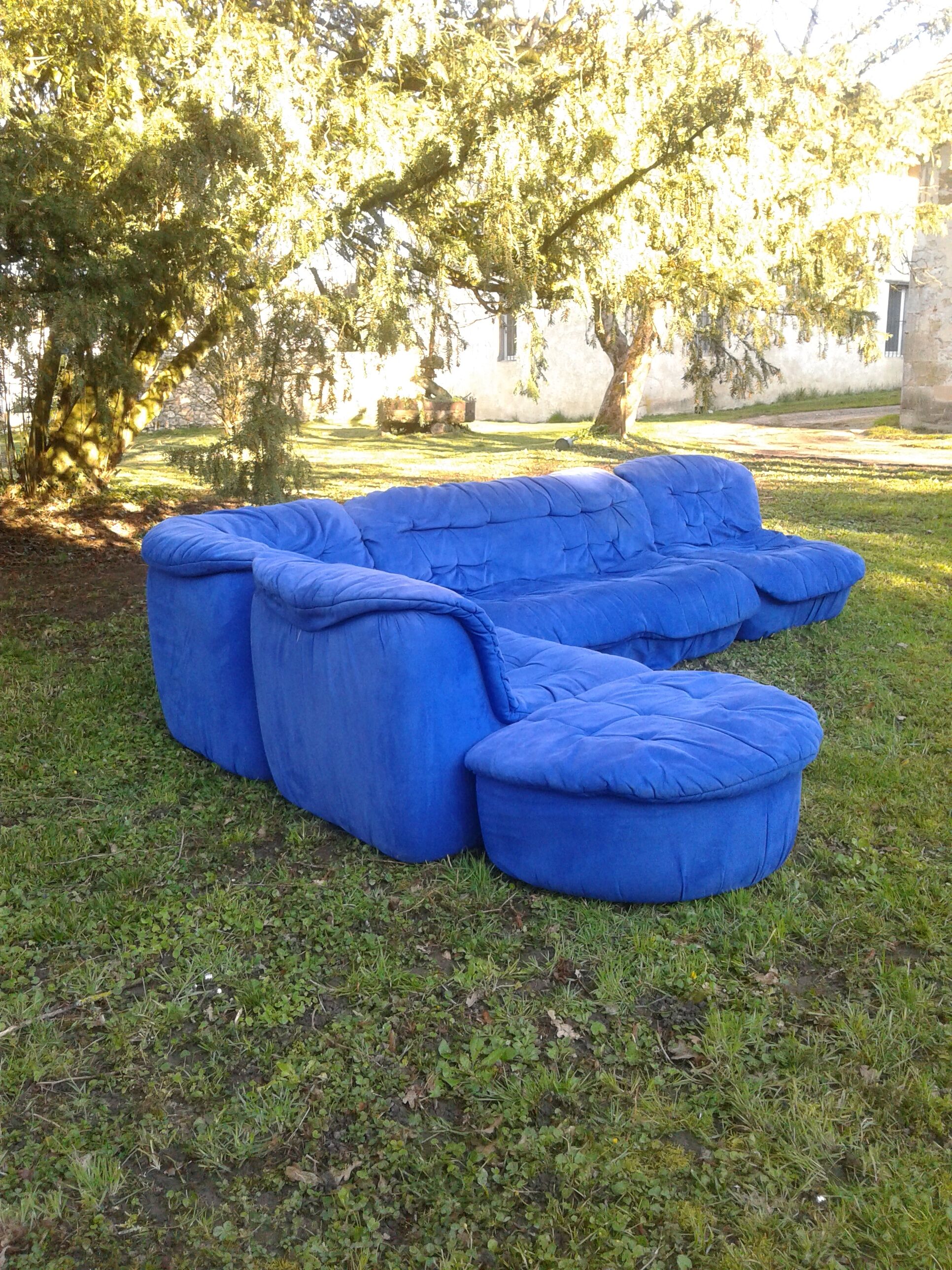 Vintage modular sofa