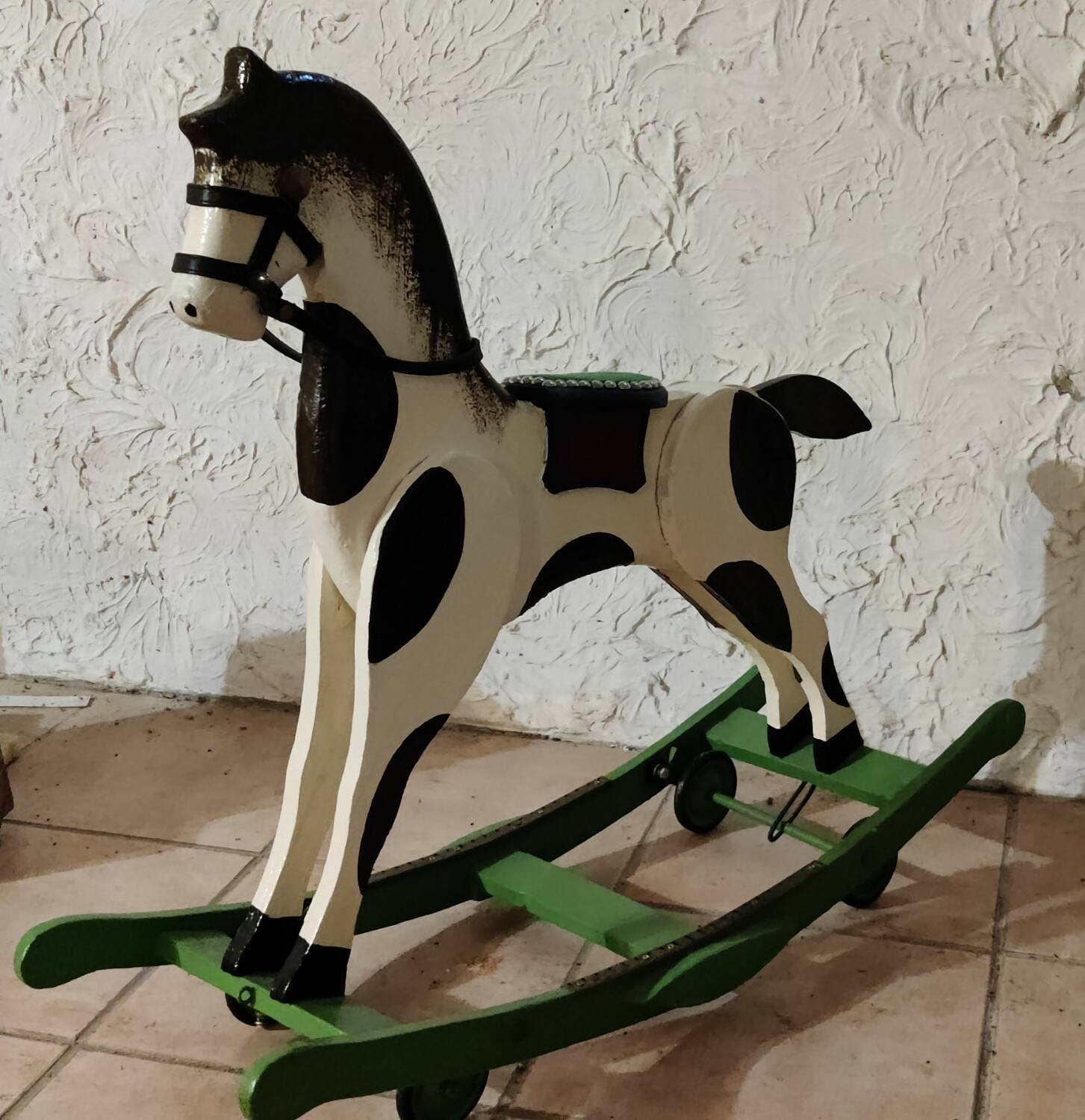 Antique rocking horse