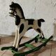 Antique rocking horse