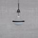 Germany antique two tone glass pendant light