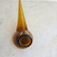 Oil and vinegar maker in amber glass