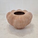 Large Bamboo and Rattan Flowerpot or Planter, France 1970's