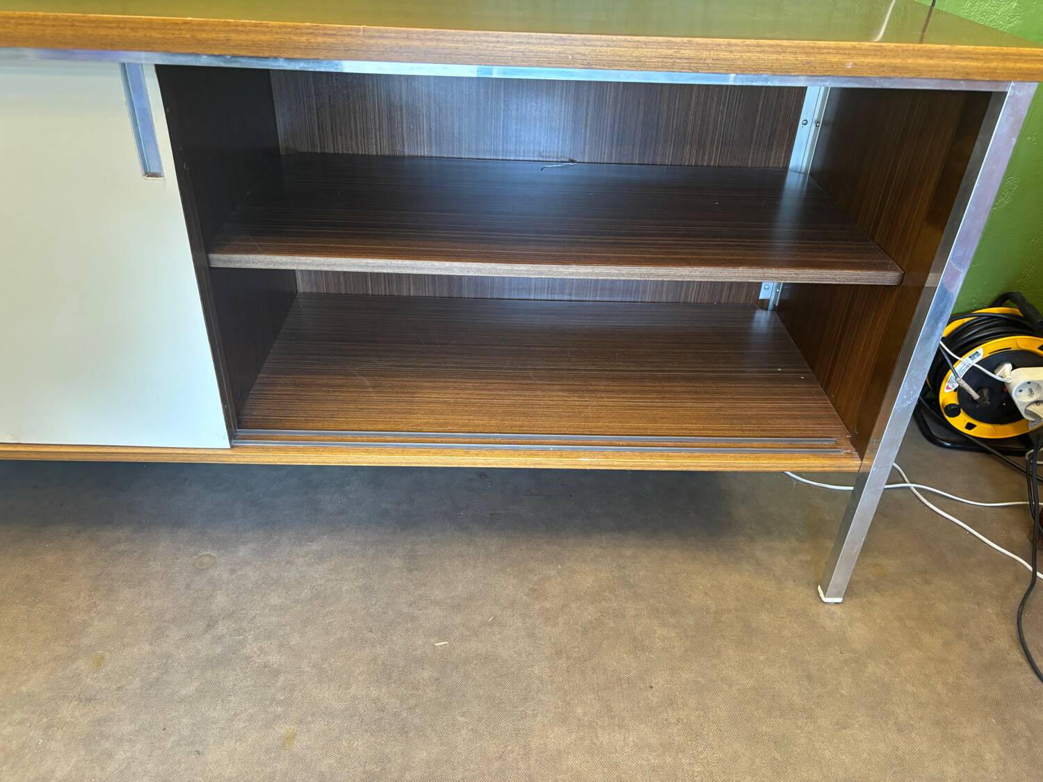 70s sliding door sideboard