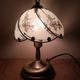 Touch table lamp vintage floral patterns