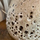 Lamp, large model, fat lava ceramic, West Germany