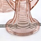 2 Luxval candlesticks • Victoria model • Val Saint Lambert • 1935