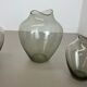 Vintage 60s set de 4 vases turmalin à wilhelm wagenfeld style | allemagne bauhaus