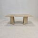 Italian travertine coffee table