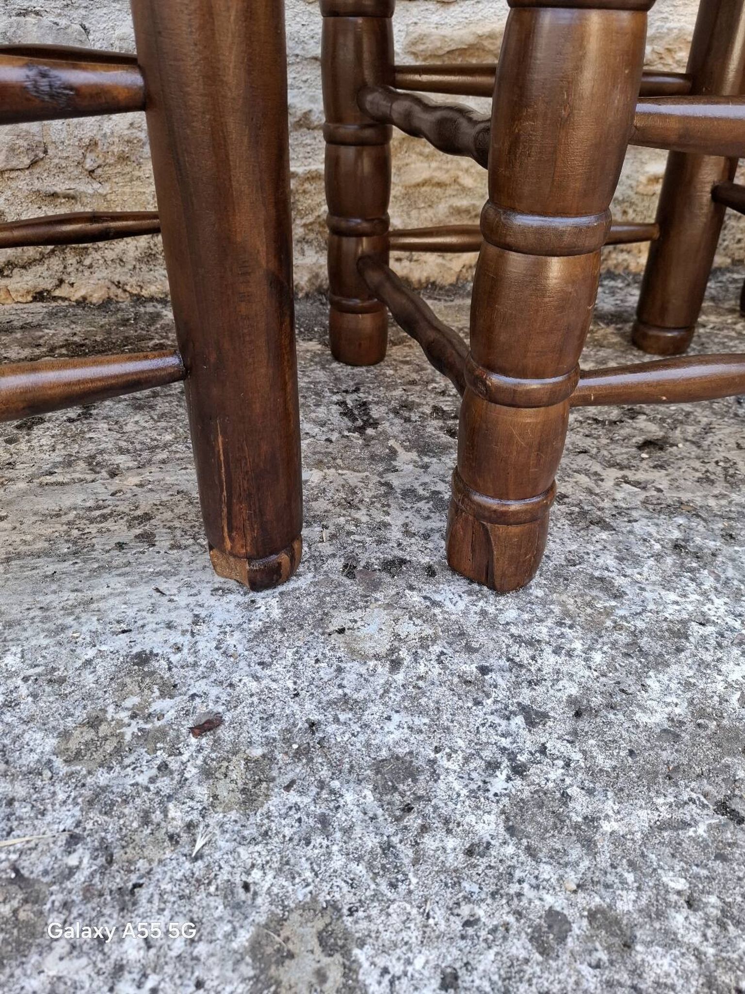 Chaises style Charles Dudouyt