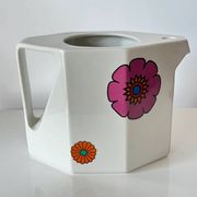 Vintage Villeroy & Boch Acapulco style pitcher/carafe – floral porcelain