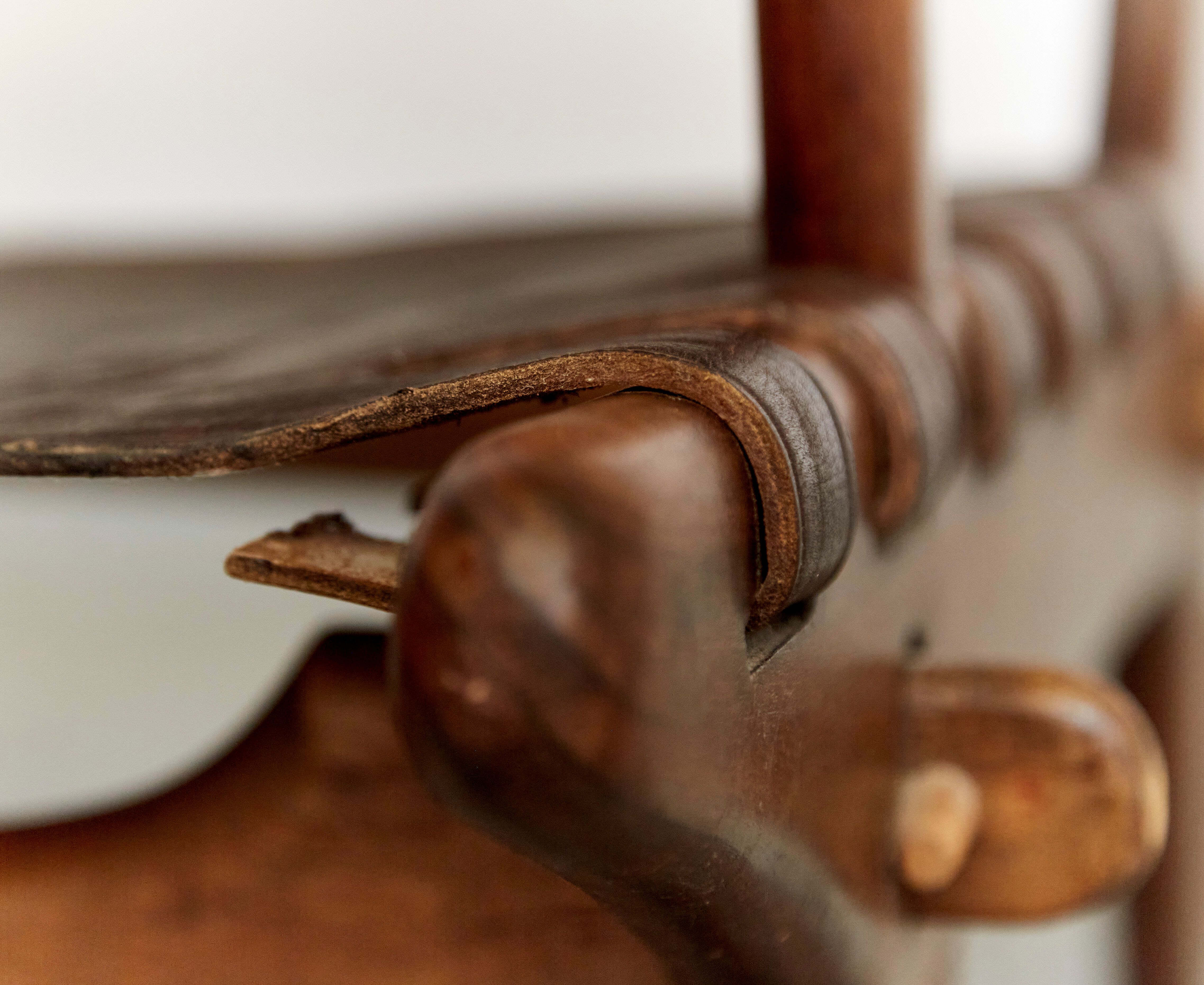 Angel I. Pazmino rocking chair for Muebles de Estilo