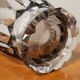 Vase en cristal du Val Saint-Lambert - Art deco
