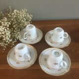 Service à café en porcelaine ancienne