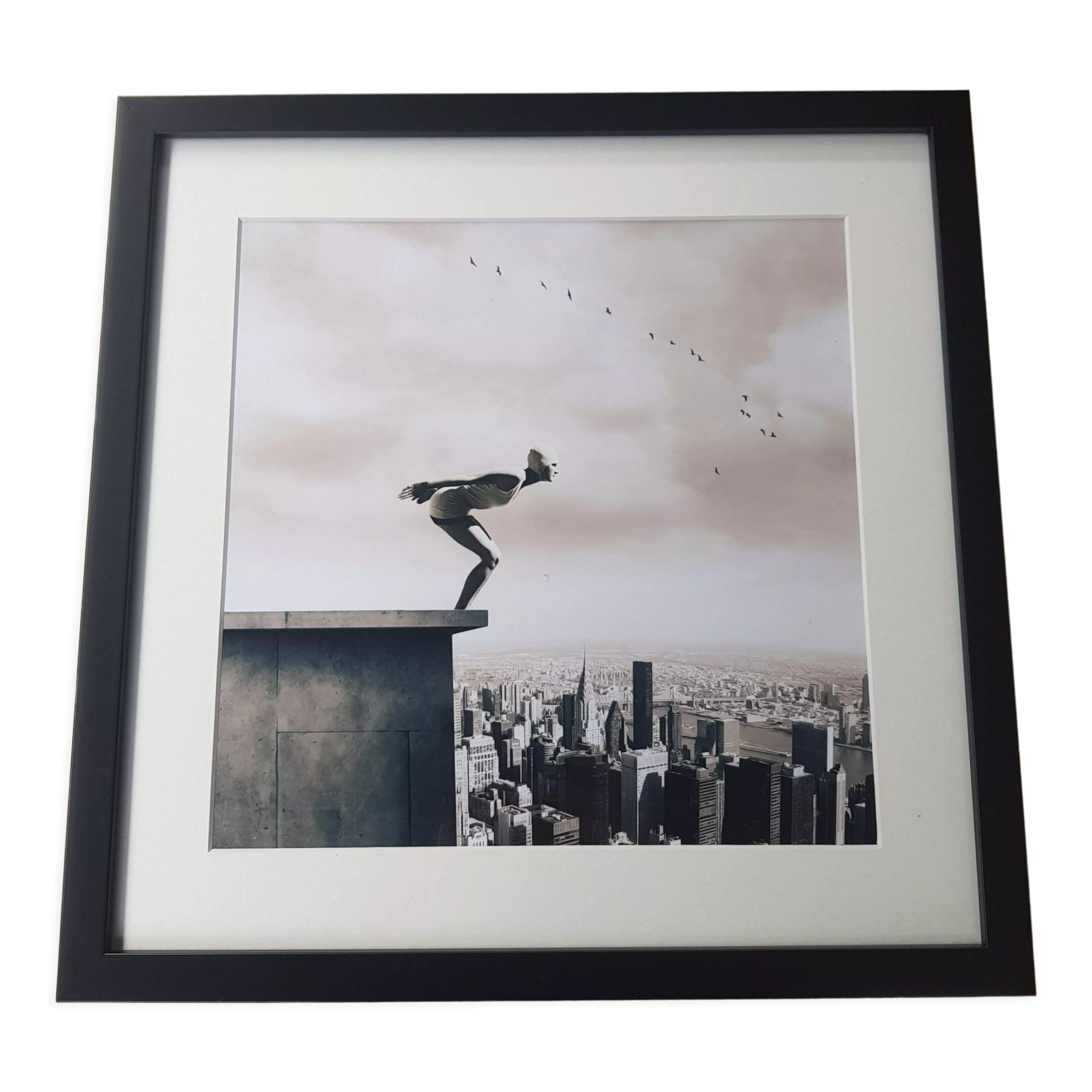 Framed screen printing