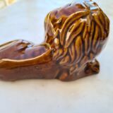 Ashtray depicting a lion