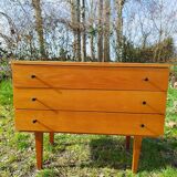 Vintage teak chest of drawers