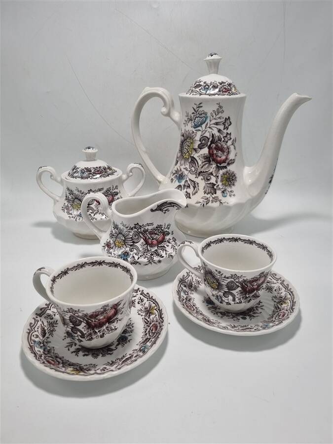 English coffee service