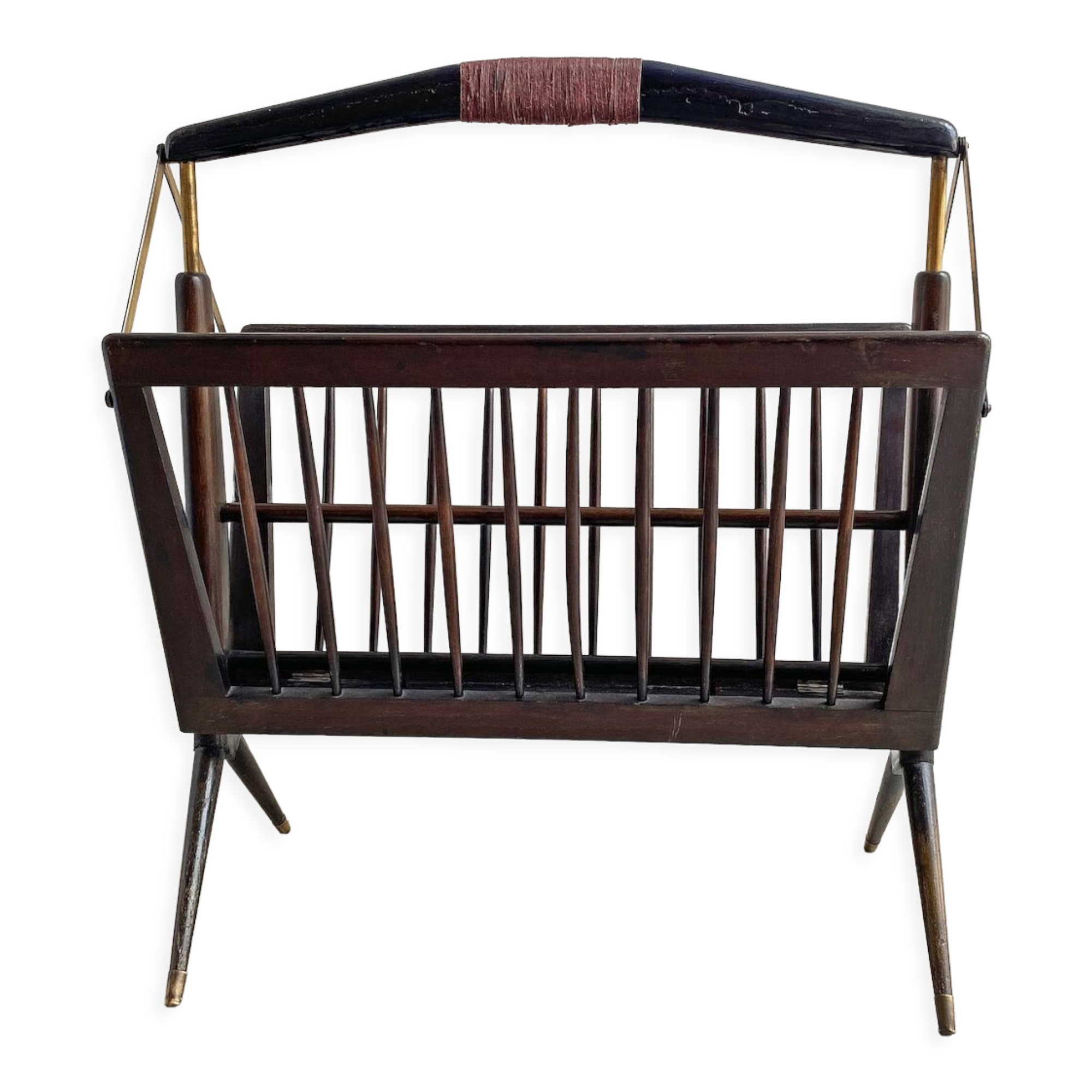 Italian mid century  magazine stand