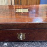 Coffret marine en acajou du 19ème