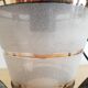 Antique Gothic ceiling lamp bronze  1920