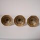 Lot de 3 bougeoirs en laiton Nijhof