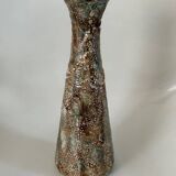 Vintage fat lava vase