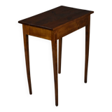 Table d'appoint ancienne en noyer, fin du XIXe siècle – restaurée