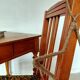 Fischel bistro chair "Indislocables" solid wood 1940s-1950s