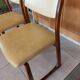 4 sled chairs, vintage
