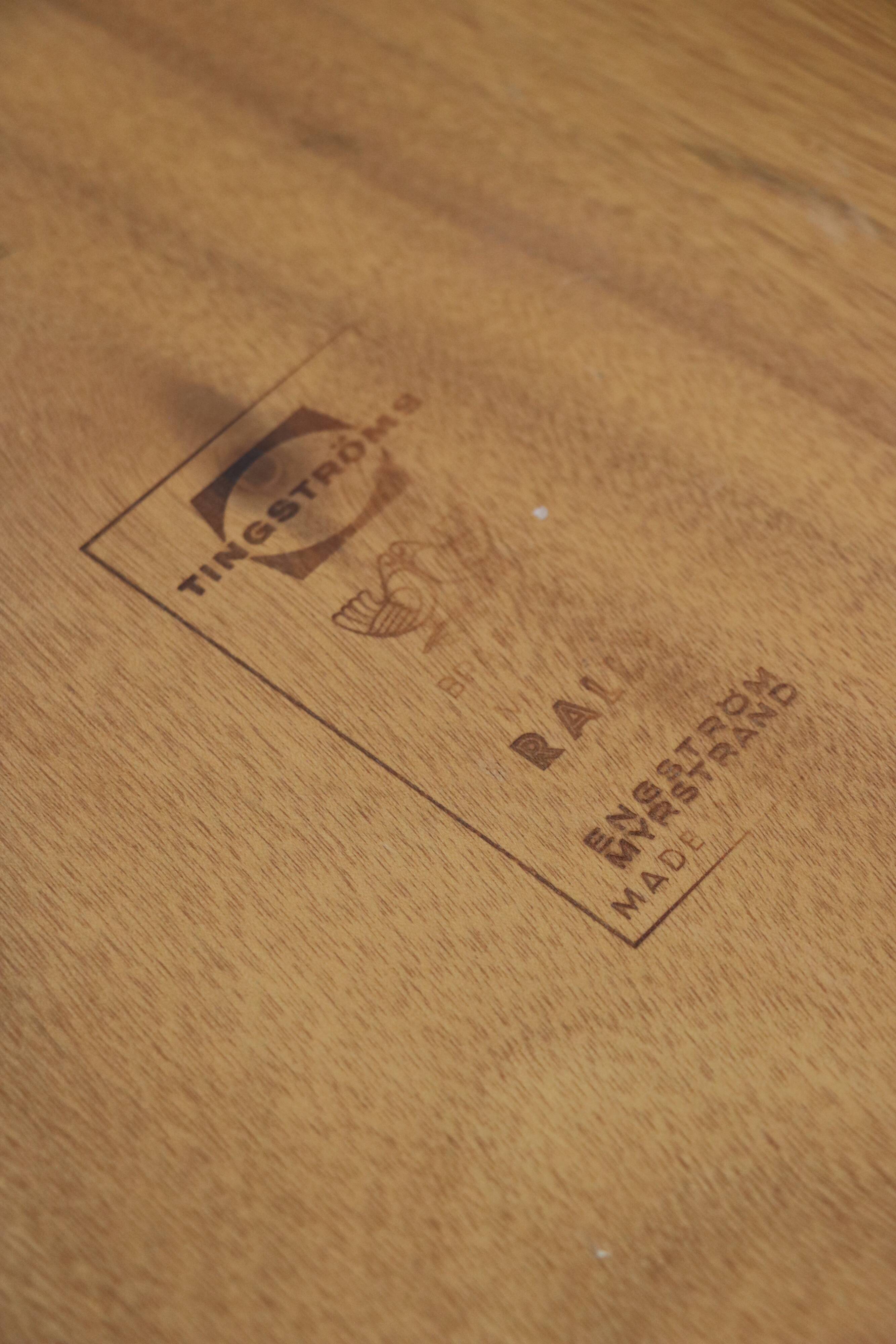 Small Scandinavian side coffee table 1960