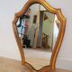 Small gilded wooden mirror with molding – vintage