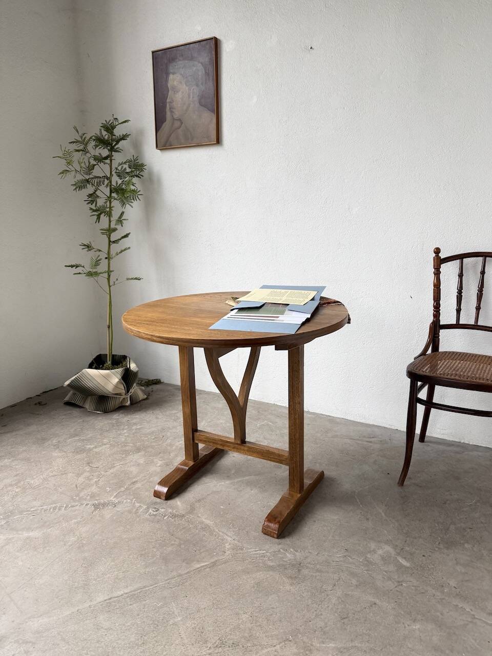 80s folding winegrower's table