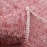 Pale red modern vintage rug