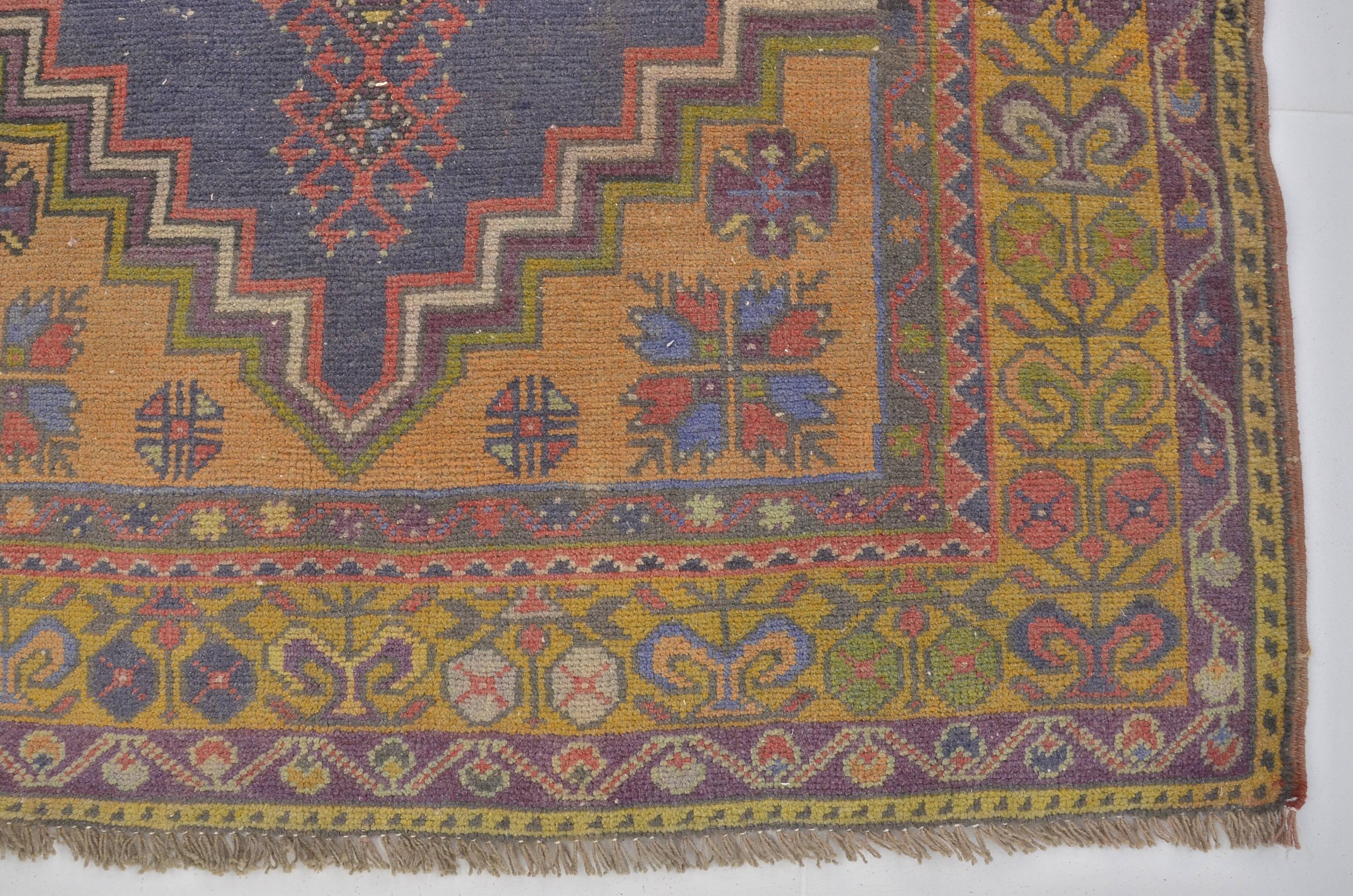 Tapis vintage Oushak sku a-34