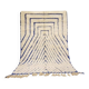 Tapis en laine pure fait main traditionnelle 1,5/2,5 m