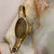 Brass catch-all / ashtray – vintage Aladdin lamp shape