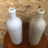 Paire anciennes bouteilles grès émaillé mkm 0,75l
