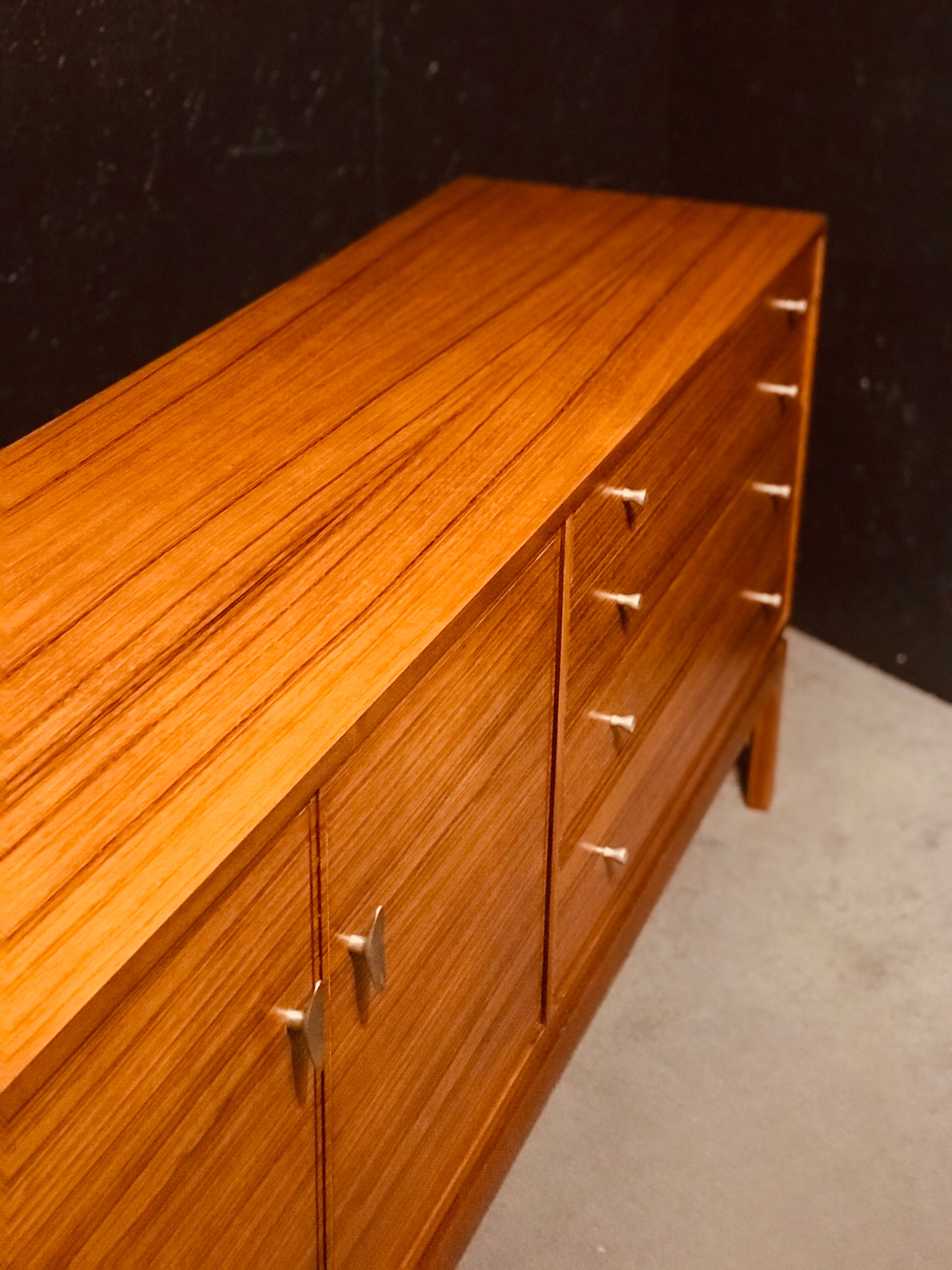 Mid century sideboard from White and Newton made in Portsmouth in Walnut