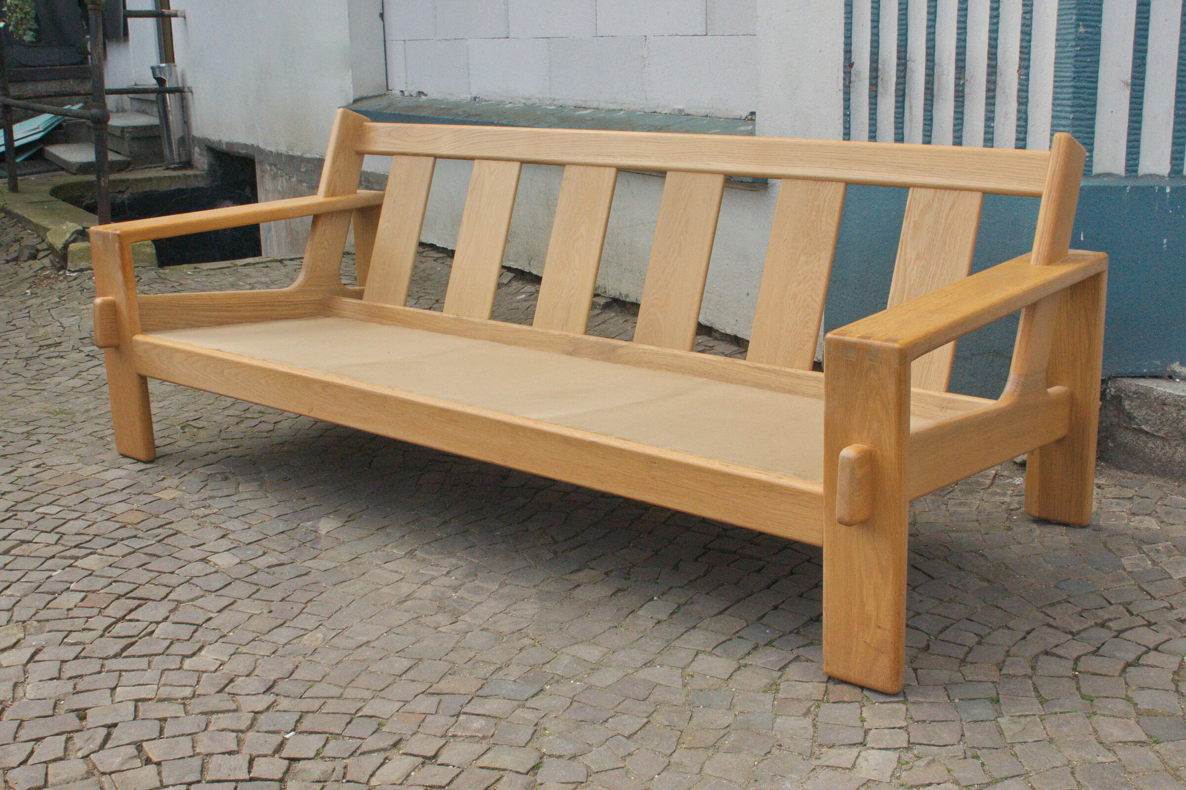 Mid century 3seater sofa from E. Pajamies for Asko, Finland, 1970s