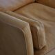 Danish Midcentury 3-seater canapé by Stouby in cognac brown leather, made in the 1970s.