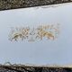 Coffee table end of sofa of the 50s mirror tray base wrought iron