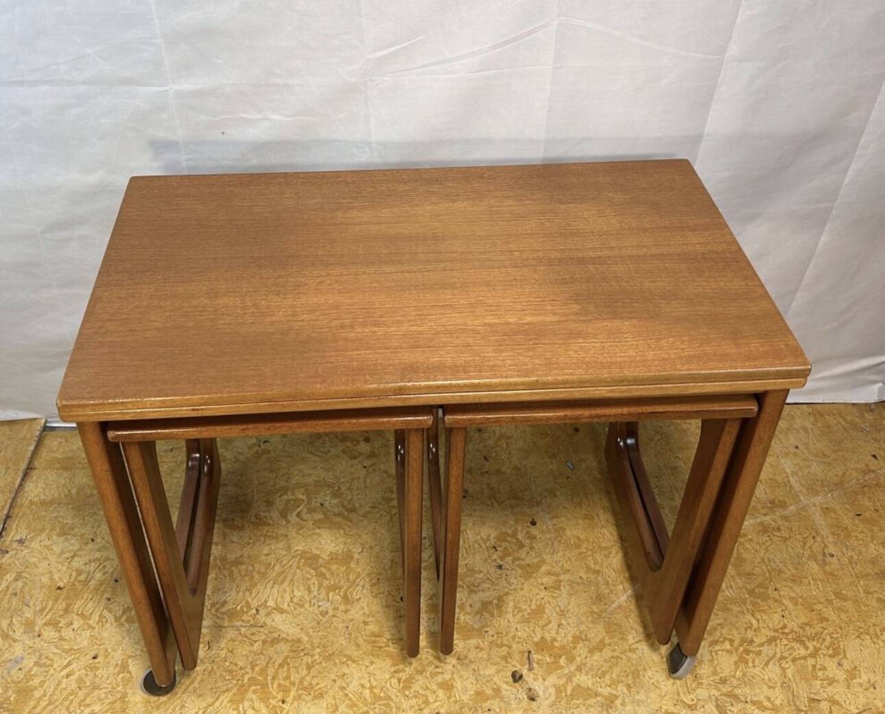 Mid Century Retro Teak Coffee Table / Nest of Tables by McIntosh Circa 1960