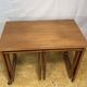 Mid Century Retro Teak Coffee Table / Nest of Tables by McIntosh Circa 1960