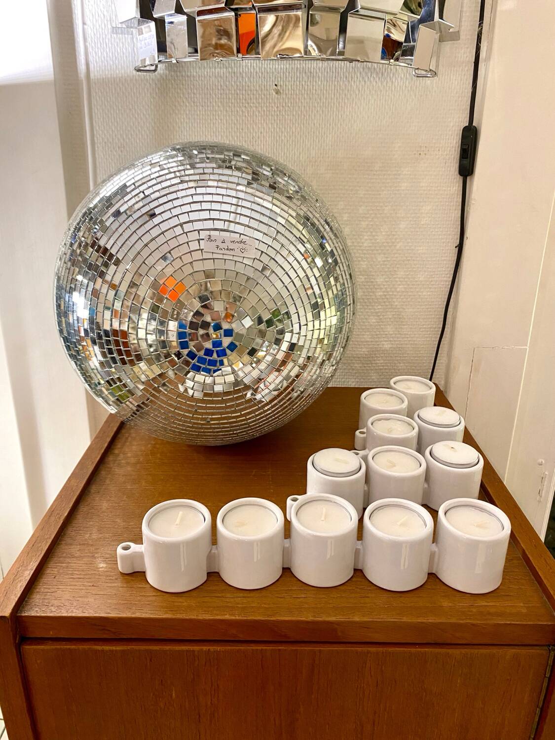 Set of 12 ikea candle holders by ehlen johansson 1980